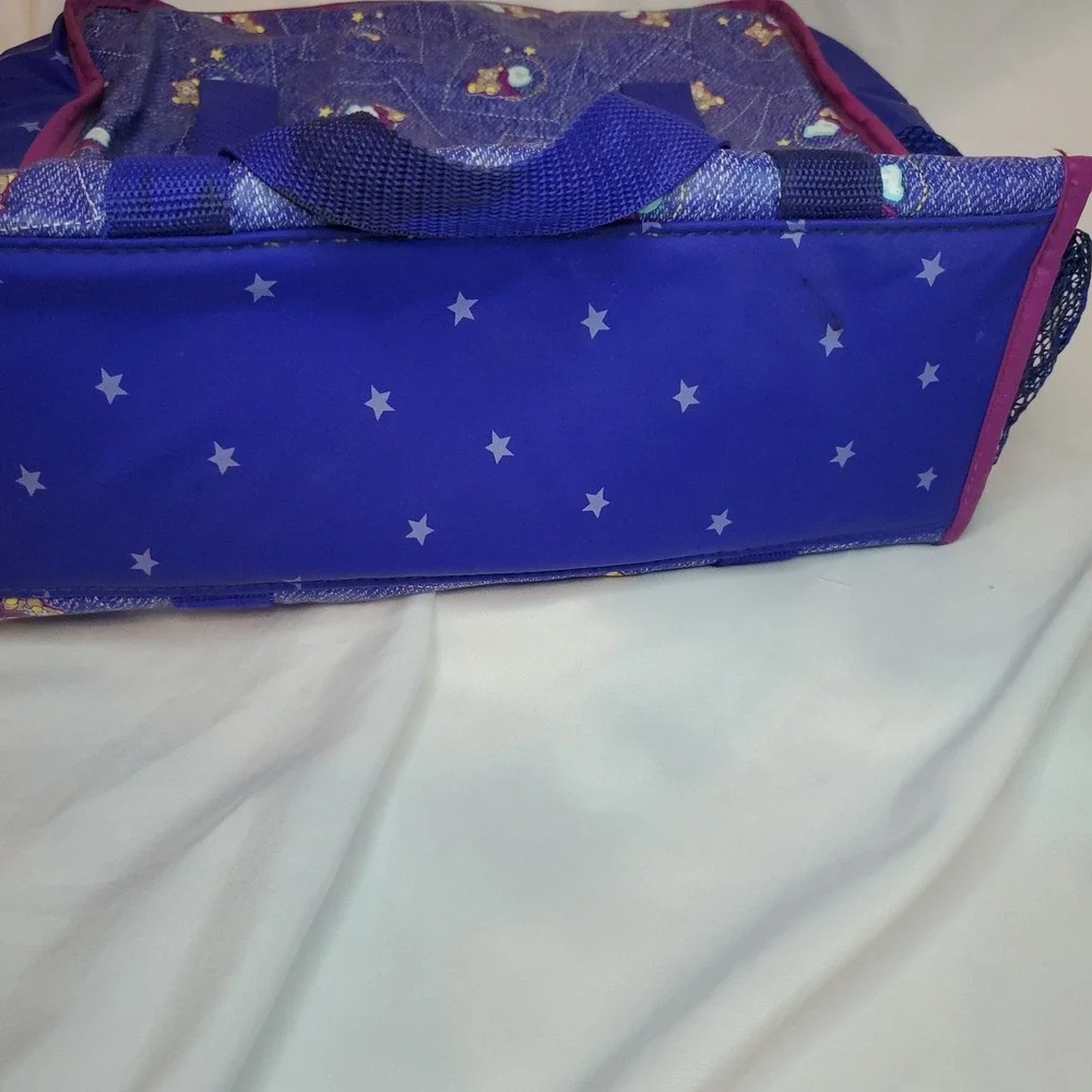 Vintage Ross Similac Baby Teddy Bear Diaper Bag Insulated Blue‎ Hospital Bag